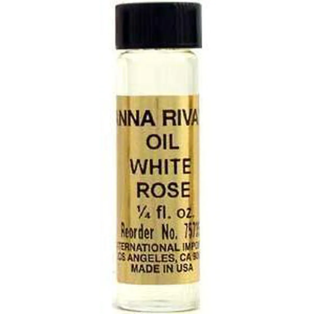 1/4 oz Anna Riva Oil White Rose