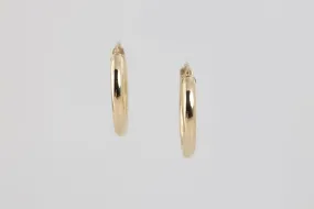 14k Yellow Gold Hoop Earrings (1.91g.)