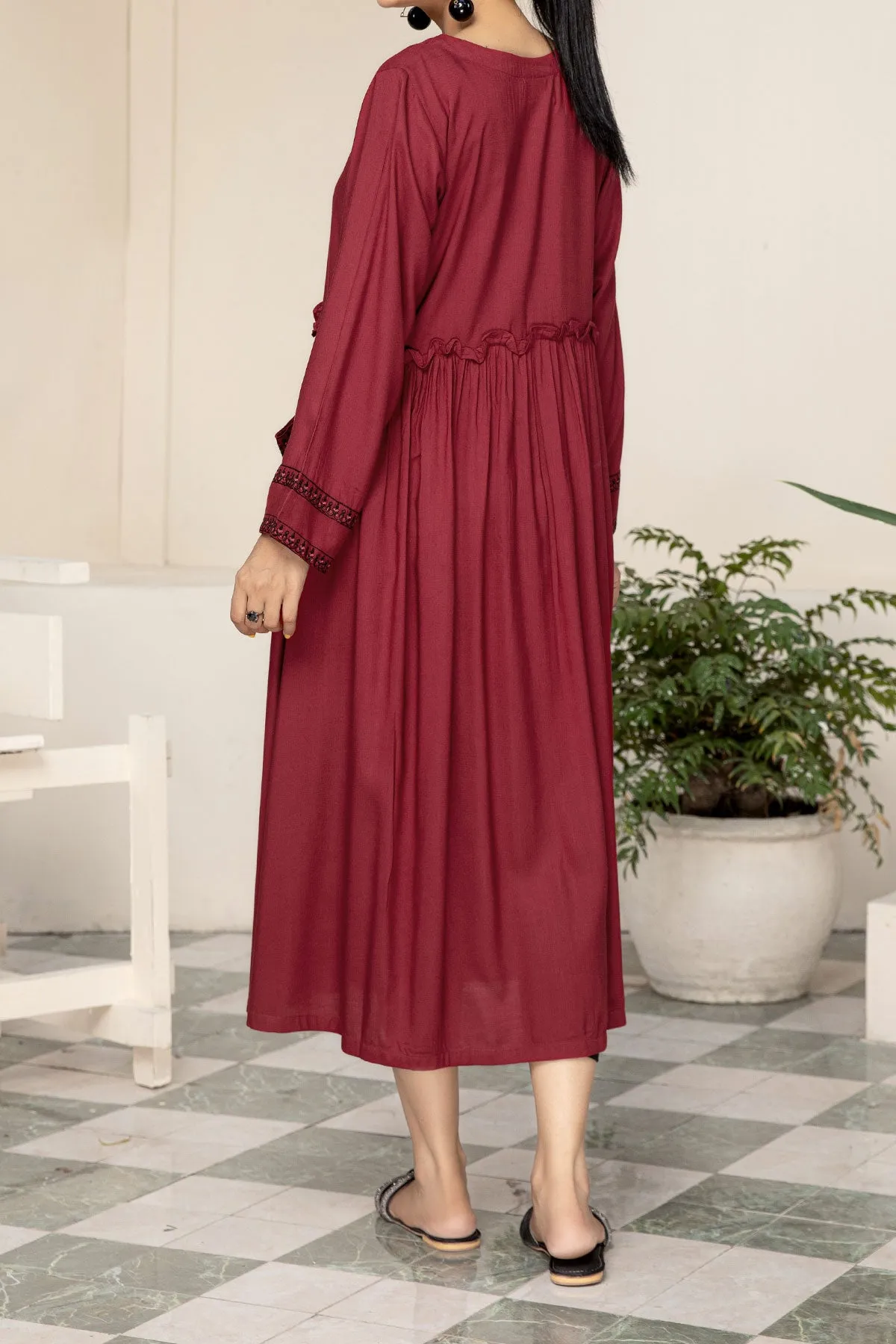 1PIECE LINEN KURTA | LELK-29 A