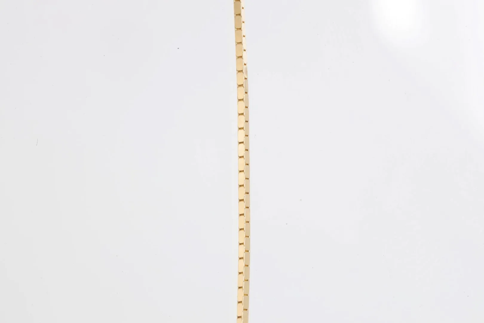 20.5" 14k Yellow Gold Box Chain Necklace (3.32g.)