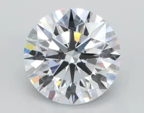 4.00 Carat Round Lab Grown Diamond