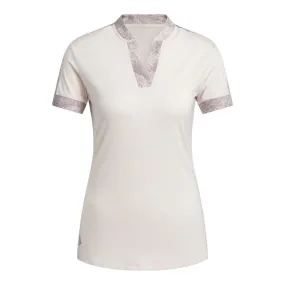 adidas Ladies Printed Golf Polo Shirt IP8688