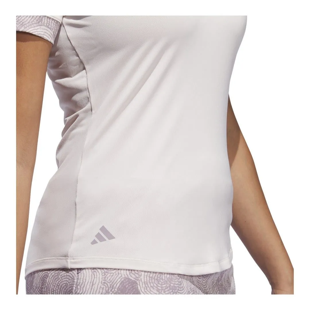 adidas Ladies Printed Golf Polo Shirt IP8688