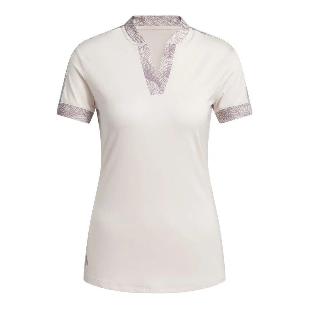 adidas Ladies Printed Golf Polo Shirt IP8688