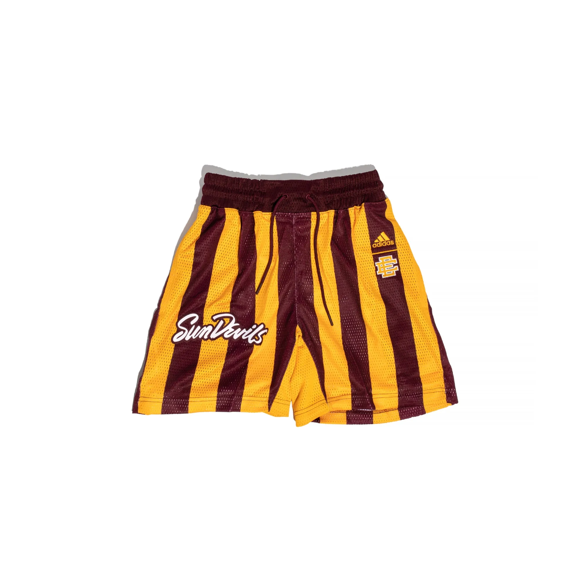 Adidas Mens EE Asu Retail Swingman Shorts 'Team Maroon'/Colleg Gold