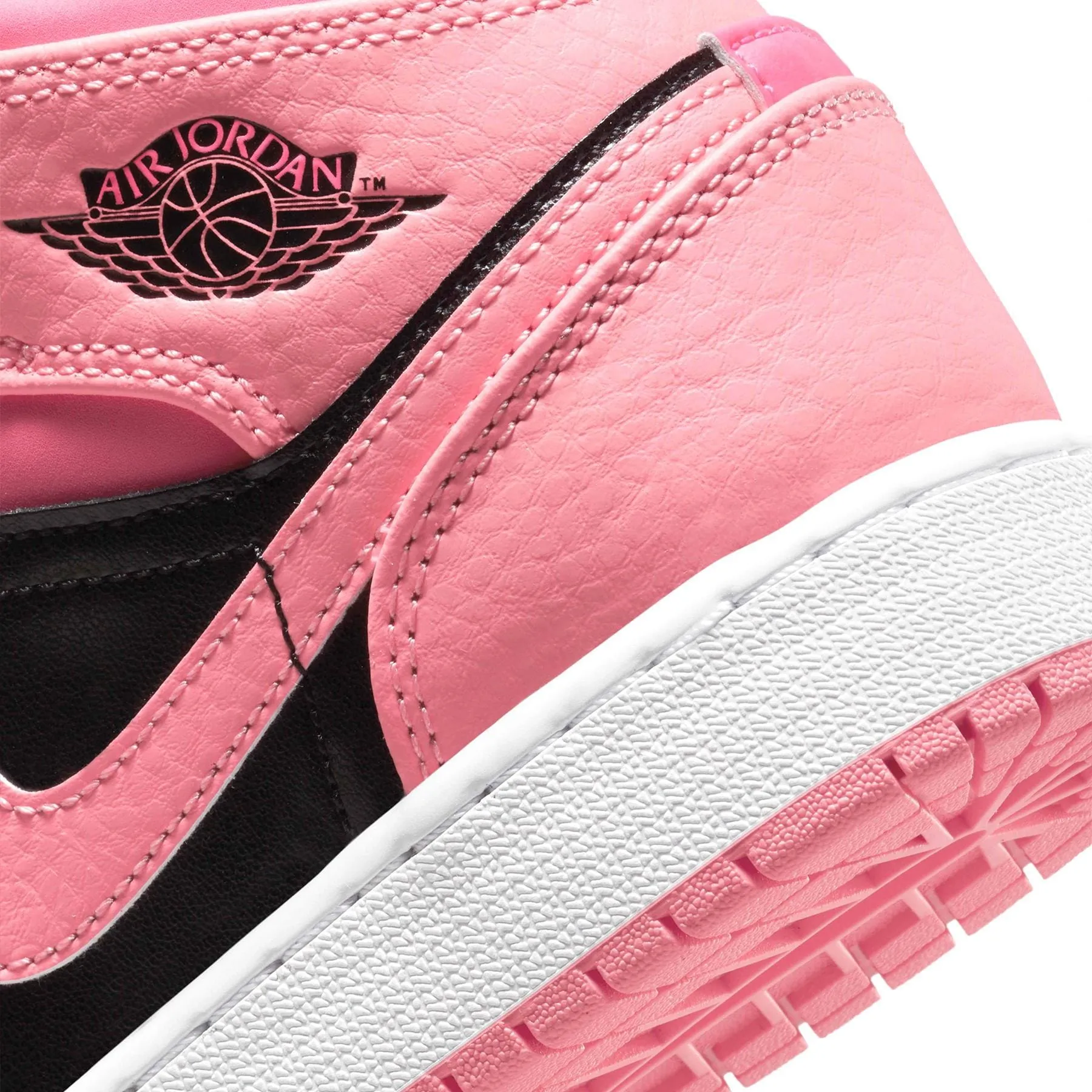 Air Jordan 1 Mid GS 'Coral Chalk'