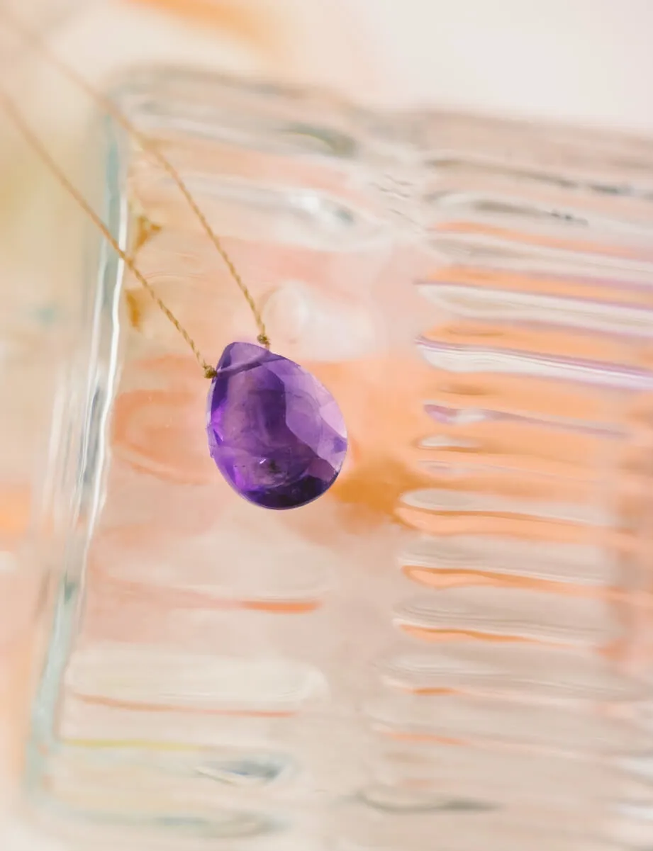 Amethyst Luxe Necklace for Healing