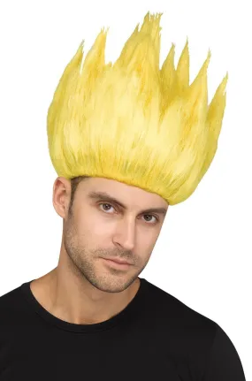 Anime Yellow Cartoon Character Wig 92273