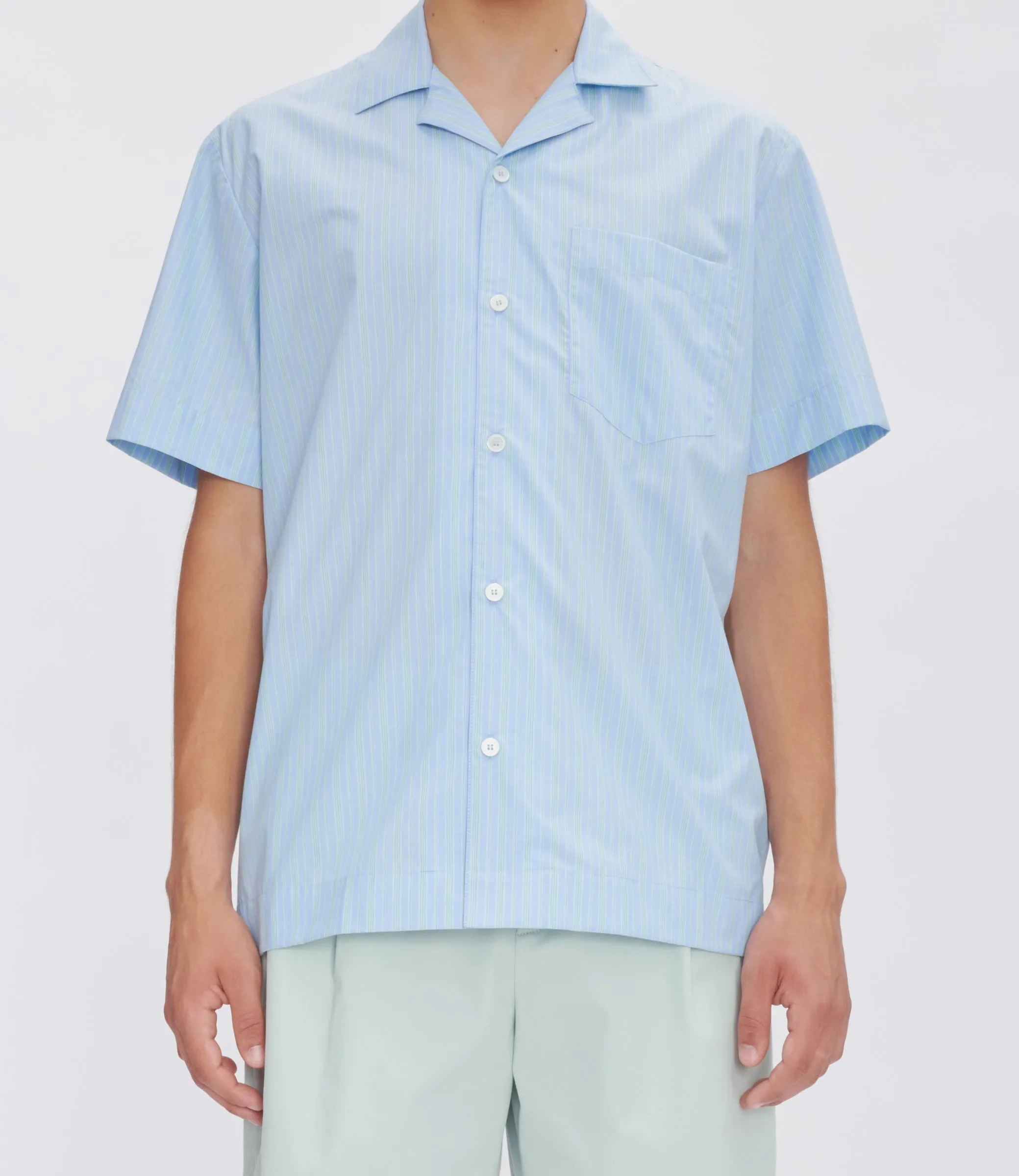 APC Shirt Edd Blue stripe