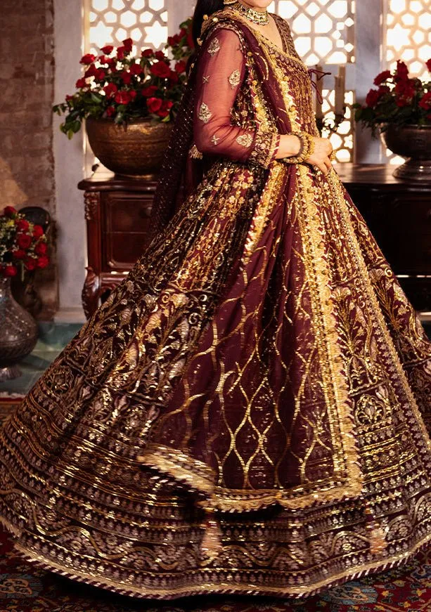 Asim Jofa Jaan-e-jahan Pakistani Chiffon Anarkali