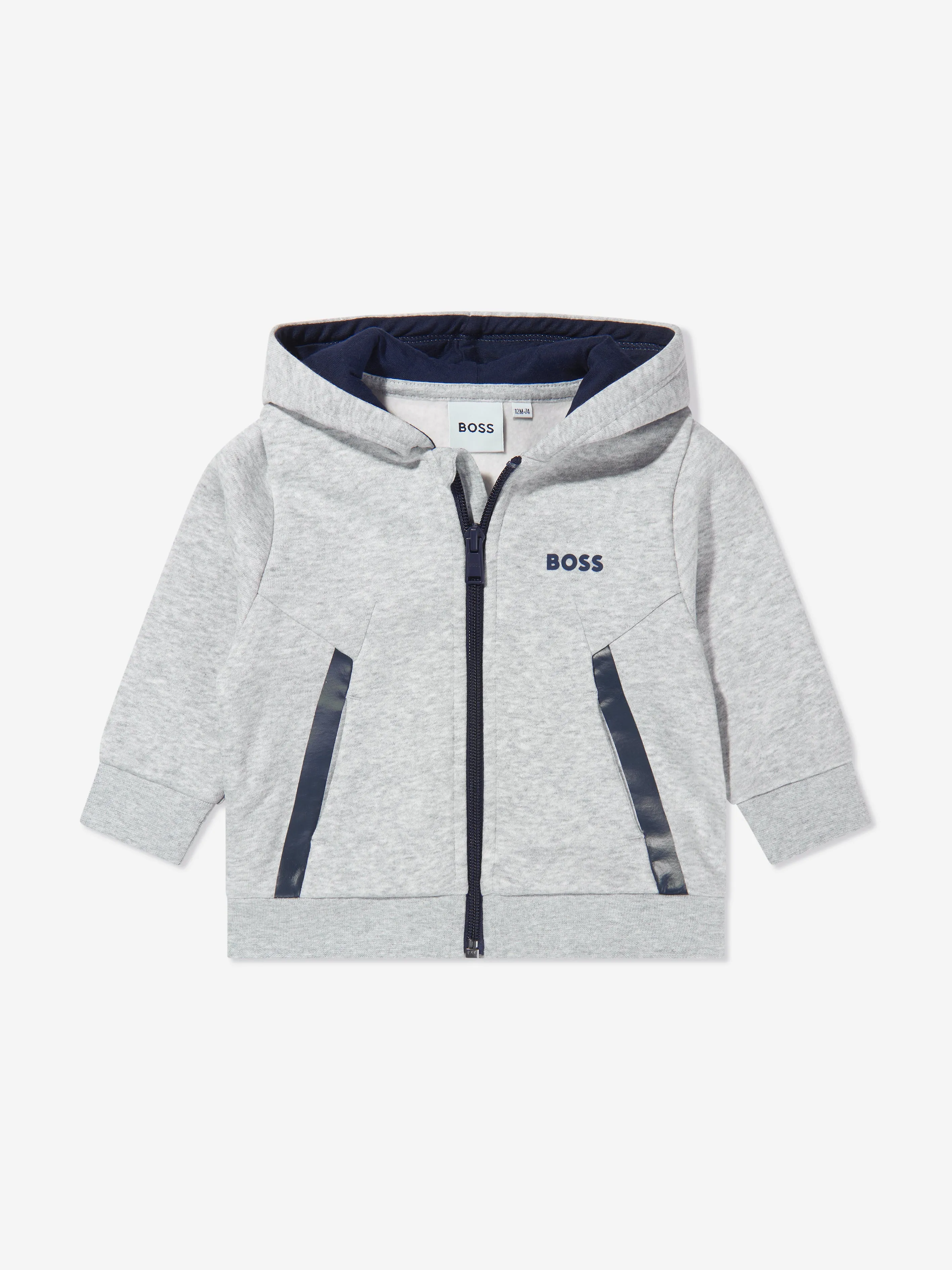 Baby Boys Branded Zip up Top