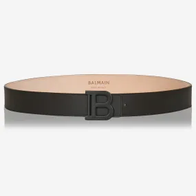 Balmain Smooth Leather B Belt