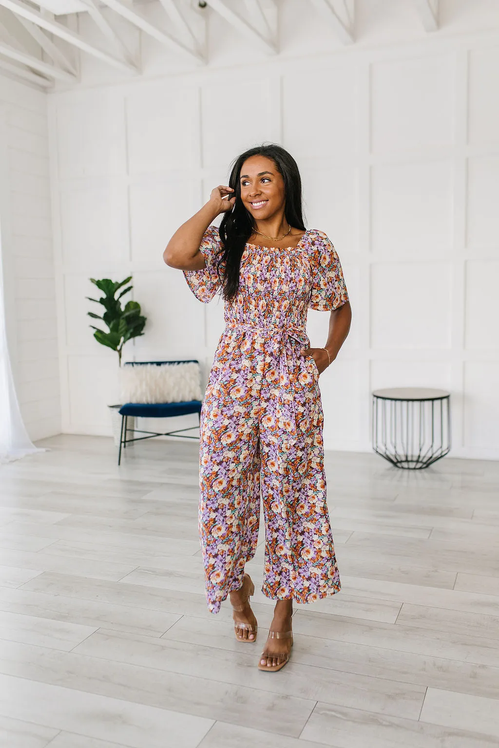 Better Than Fine Floral Jumpsuit- USE CODE SPRING24 for 40% OFF!!!!