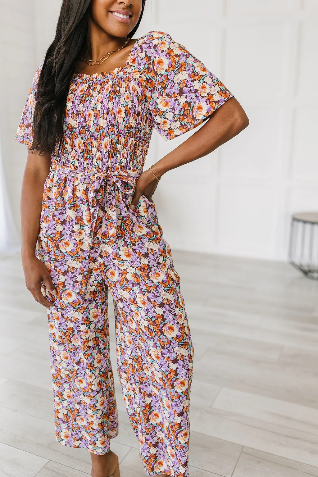 Better Than Fine Floral Jumpsuit- USE CODE SPRING24 for 40% OFF!!!!