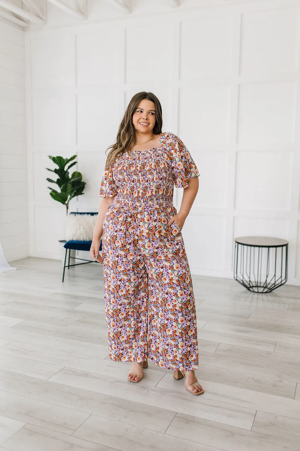 Better Than Fine Floral Jumpsuit- USE CODE SPRING24 for 40% OFF!!!!