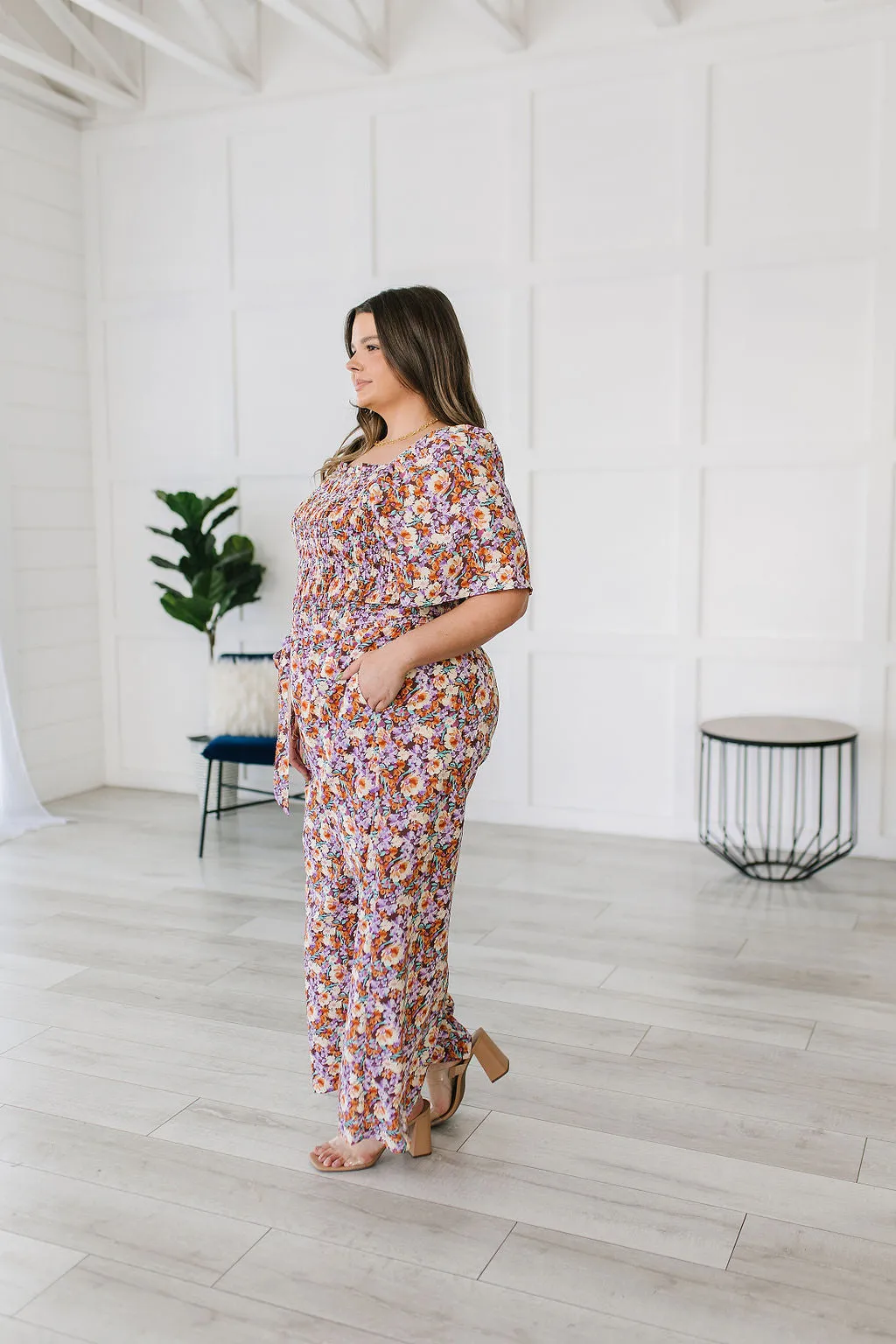 Better Than Fine Floral Jumpsuit- USE CODE SPRING24 for 40% OFF!!!!