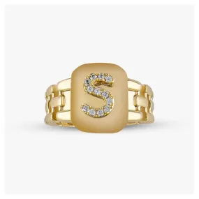 Braxton Initial Statement Ring