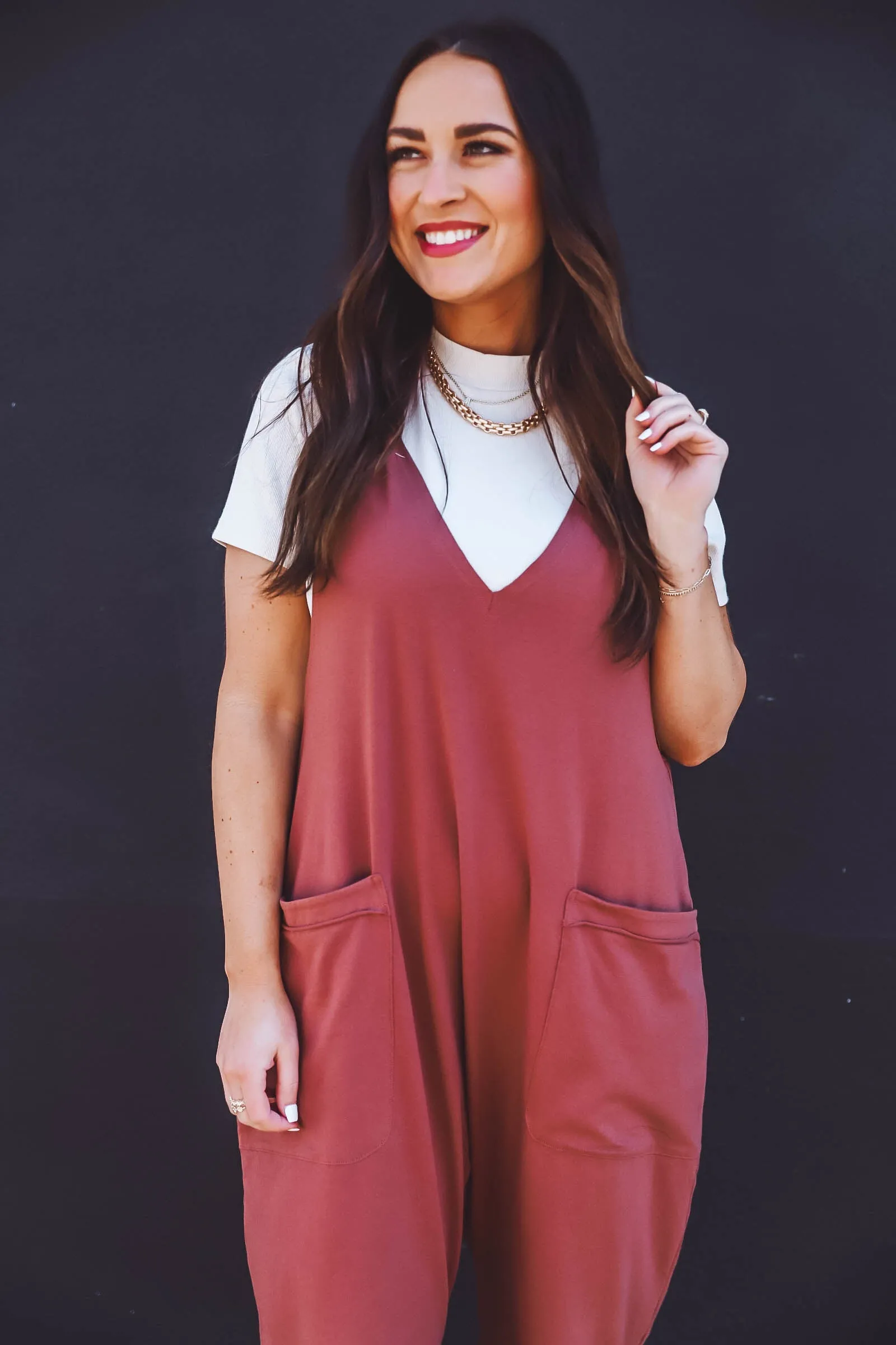 Briar Jumpsuit-Mocha