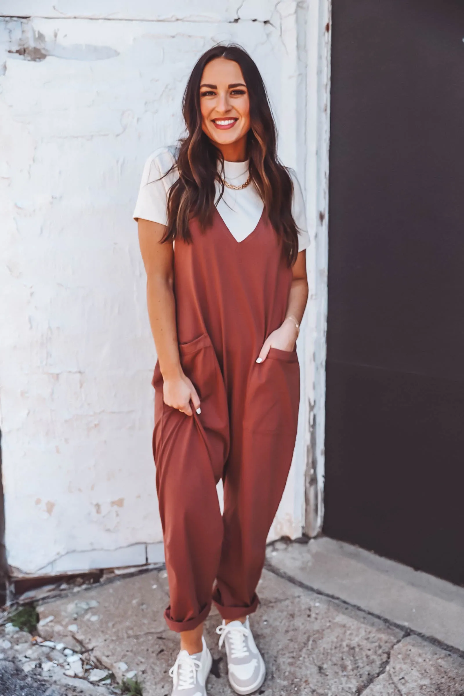 Briar Jumpsuit-Mocha