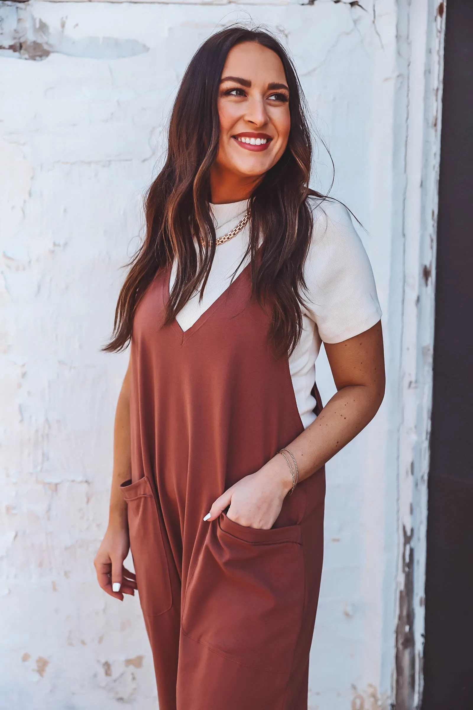 Briar Jumpsuit-Mocha