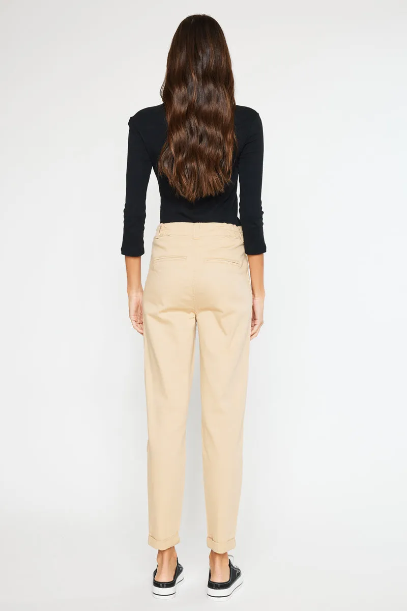 Cammie Ultra High Rise Khaki Pants