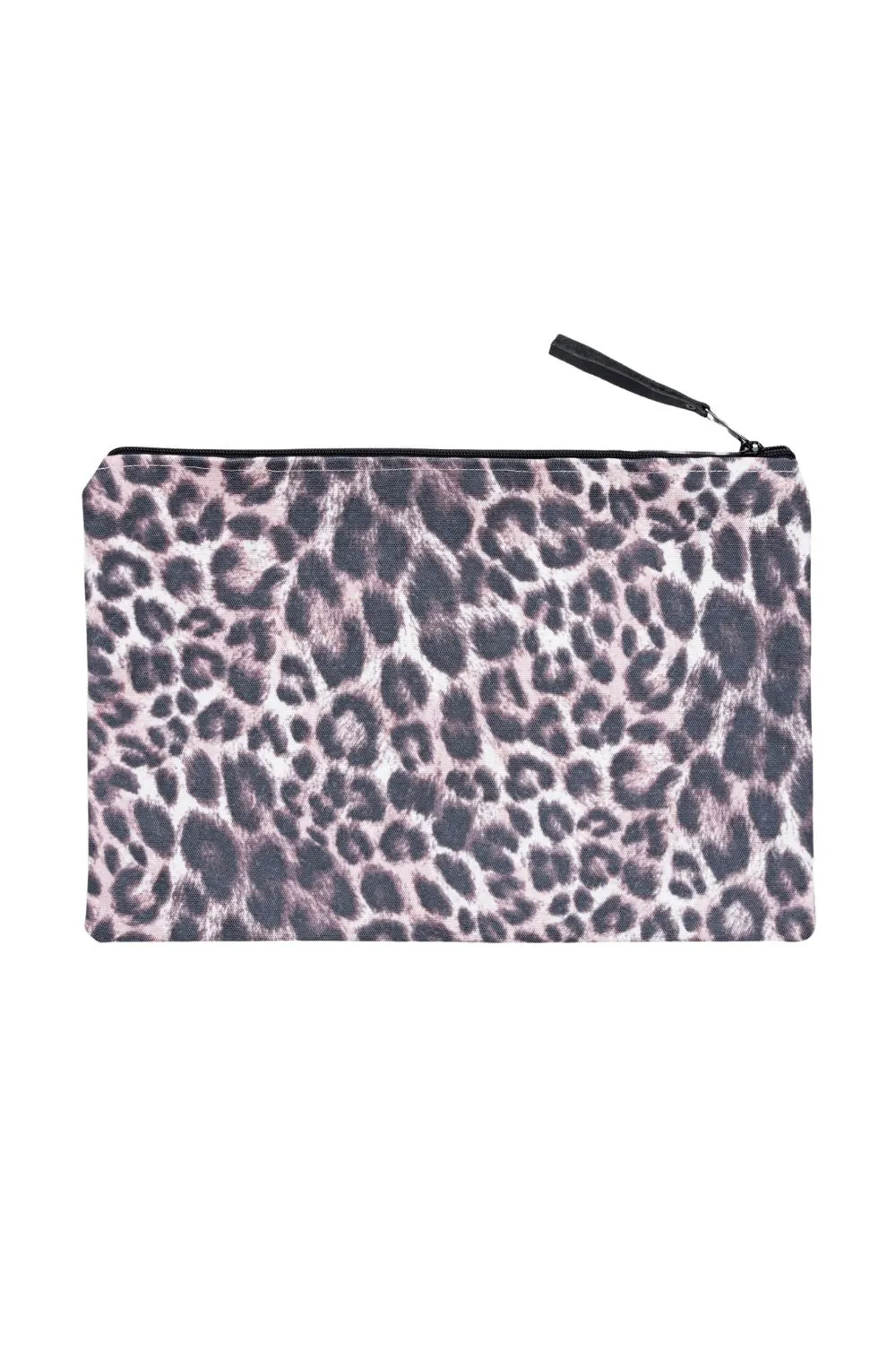 Canvas Workout Pouch - Leopard Print