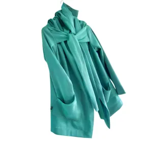 Capsule Cult Hood Wrap Aquamarine Deadstock Sweatshirt