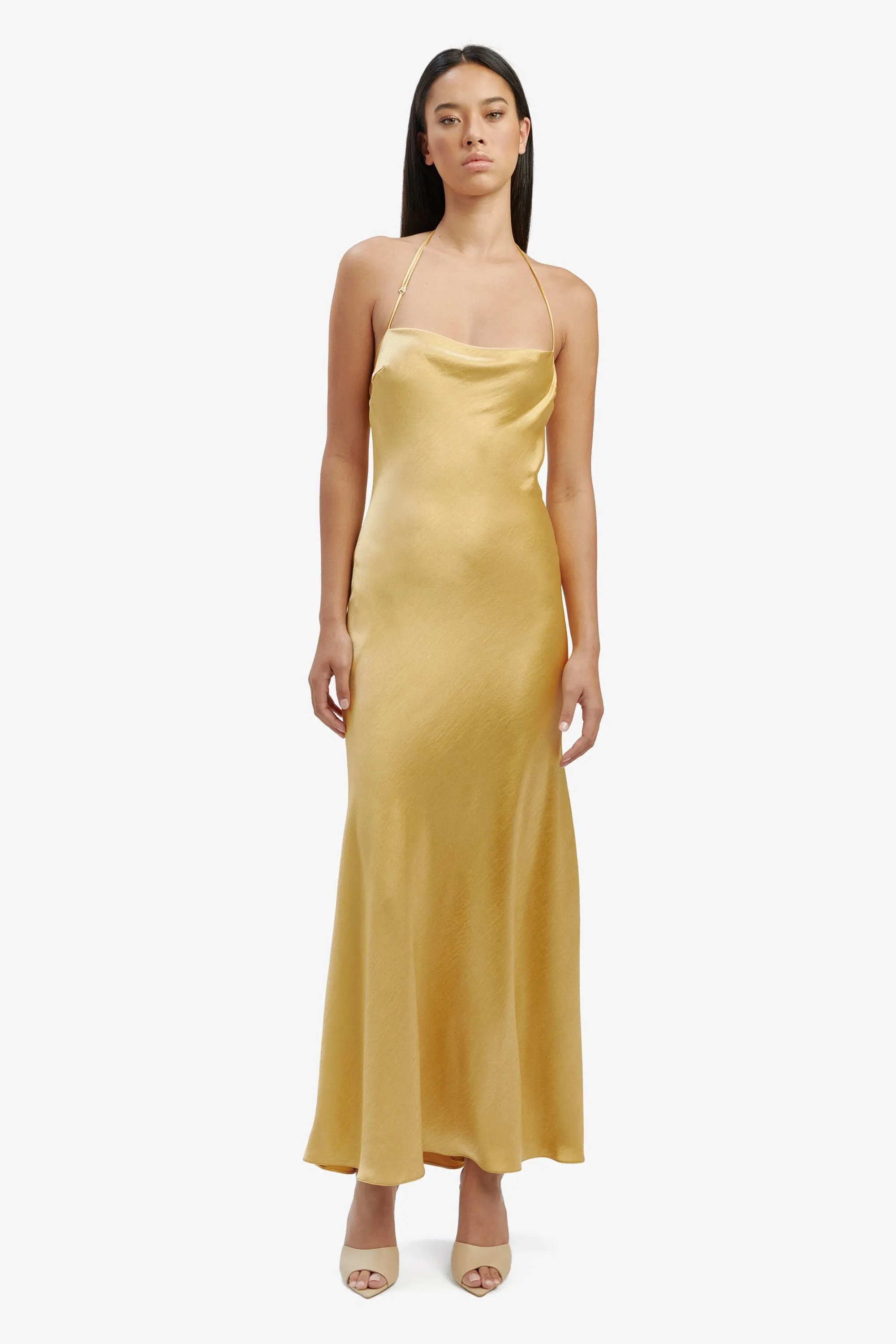 Carlen Maxi Dress - Gold