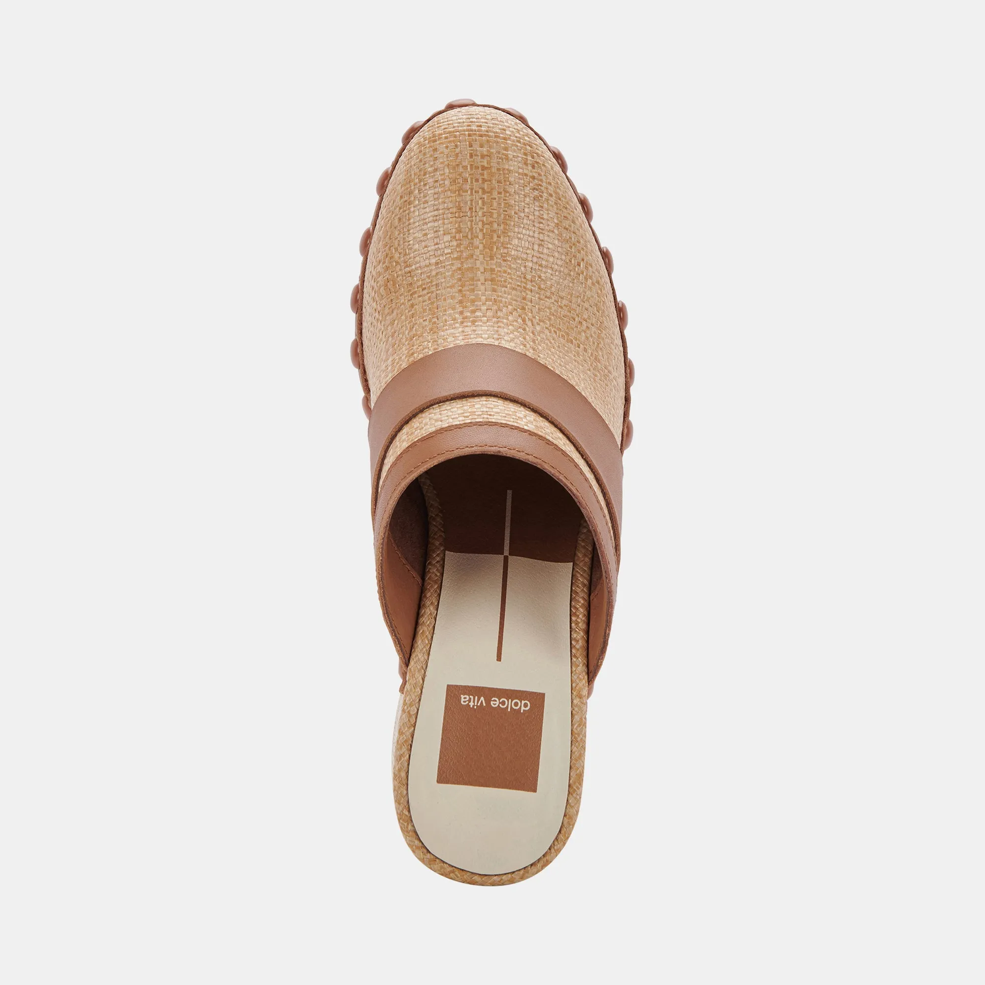 CARMAC HEELS LT NATURAL RAFFIA