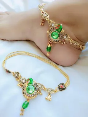 Classic looks Rajasthani Ankles know as Payal for Women and girls