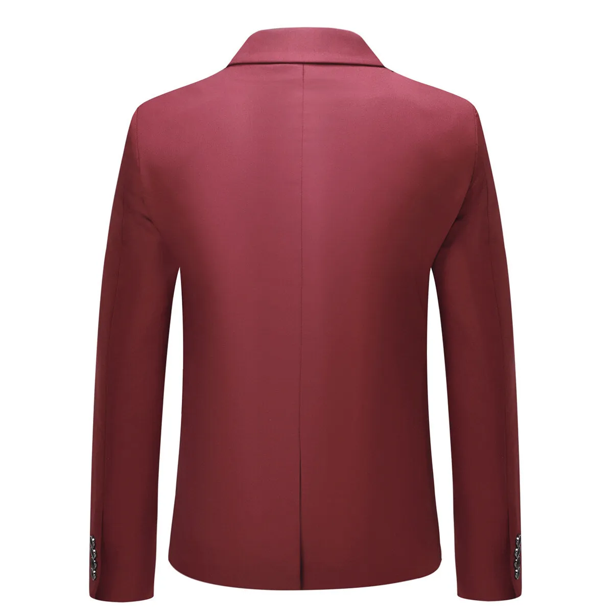 Classic Maroon Blazer Two Buttons Blazer