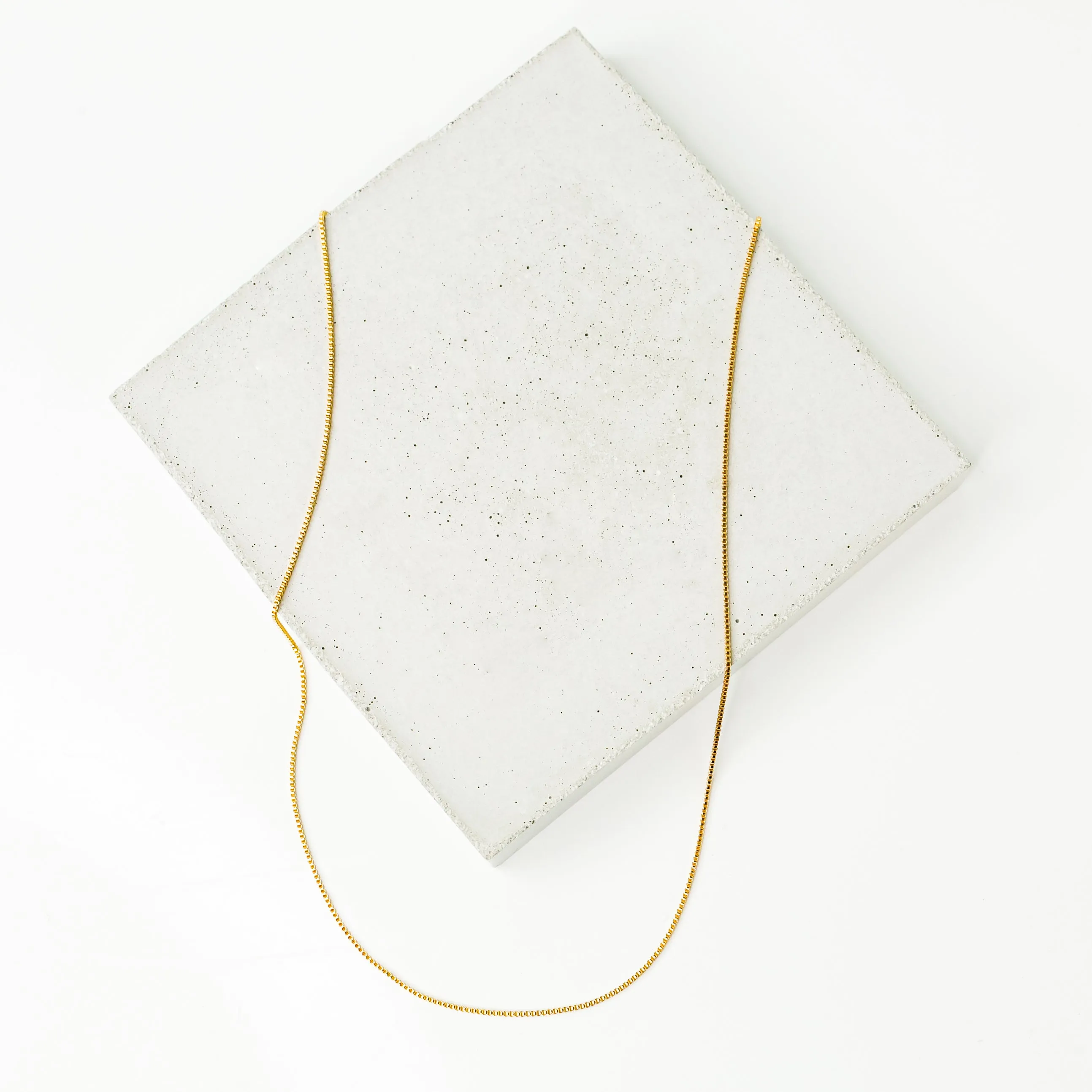 Cleo Delicate Box Chain Necklace