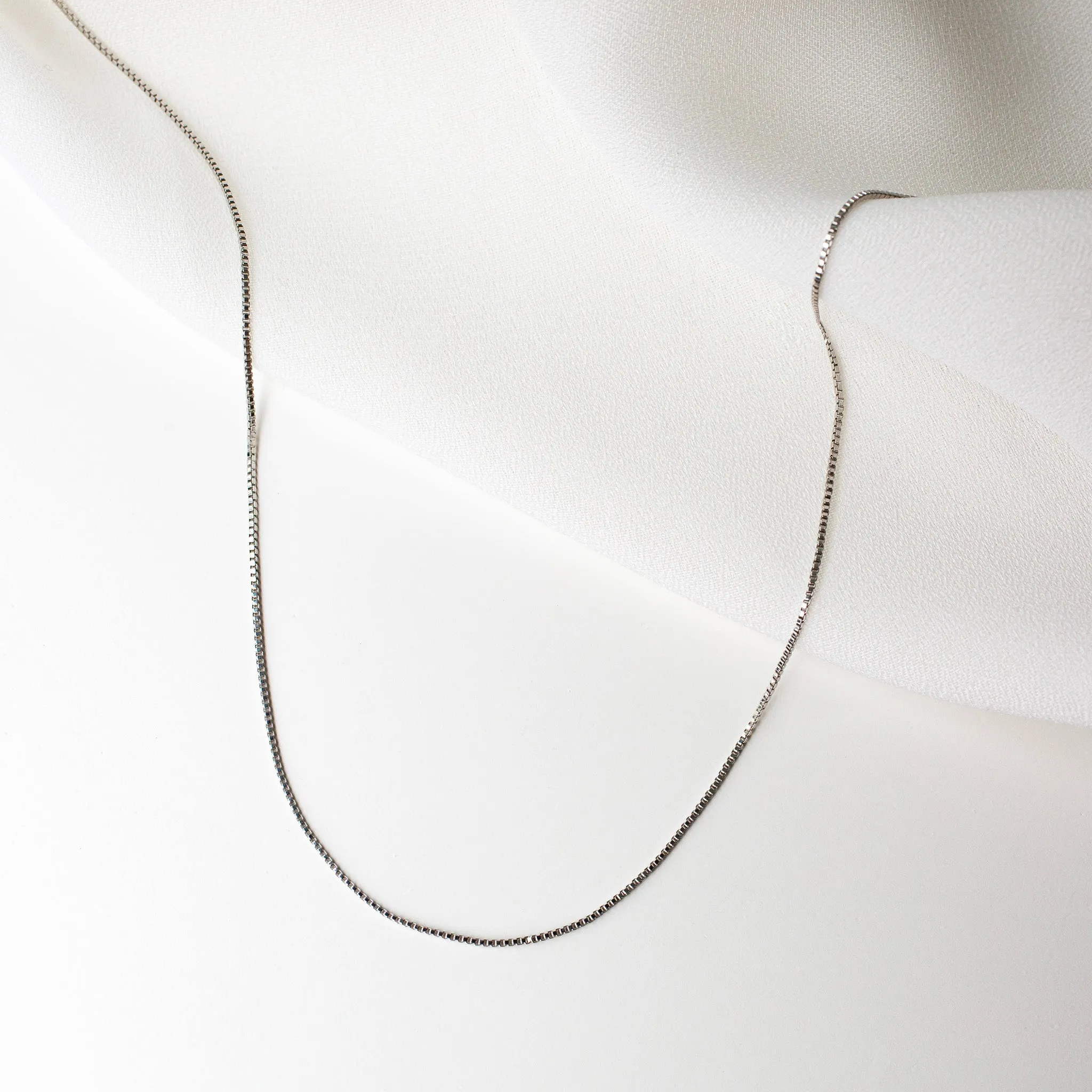 Cleo Delicate Box Chain Necklace