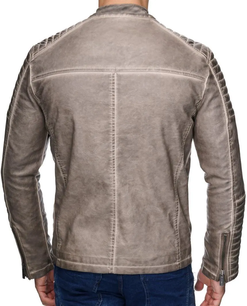 Cooper Biker Style Leather Jacket