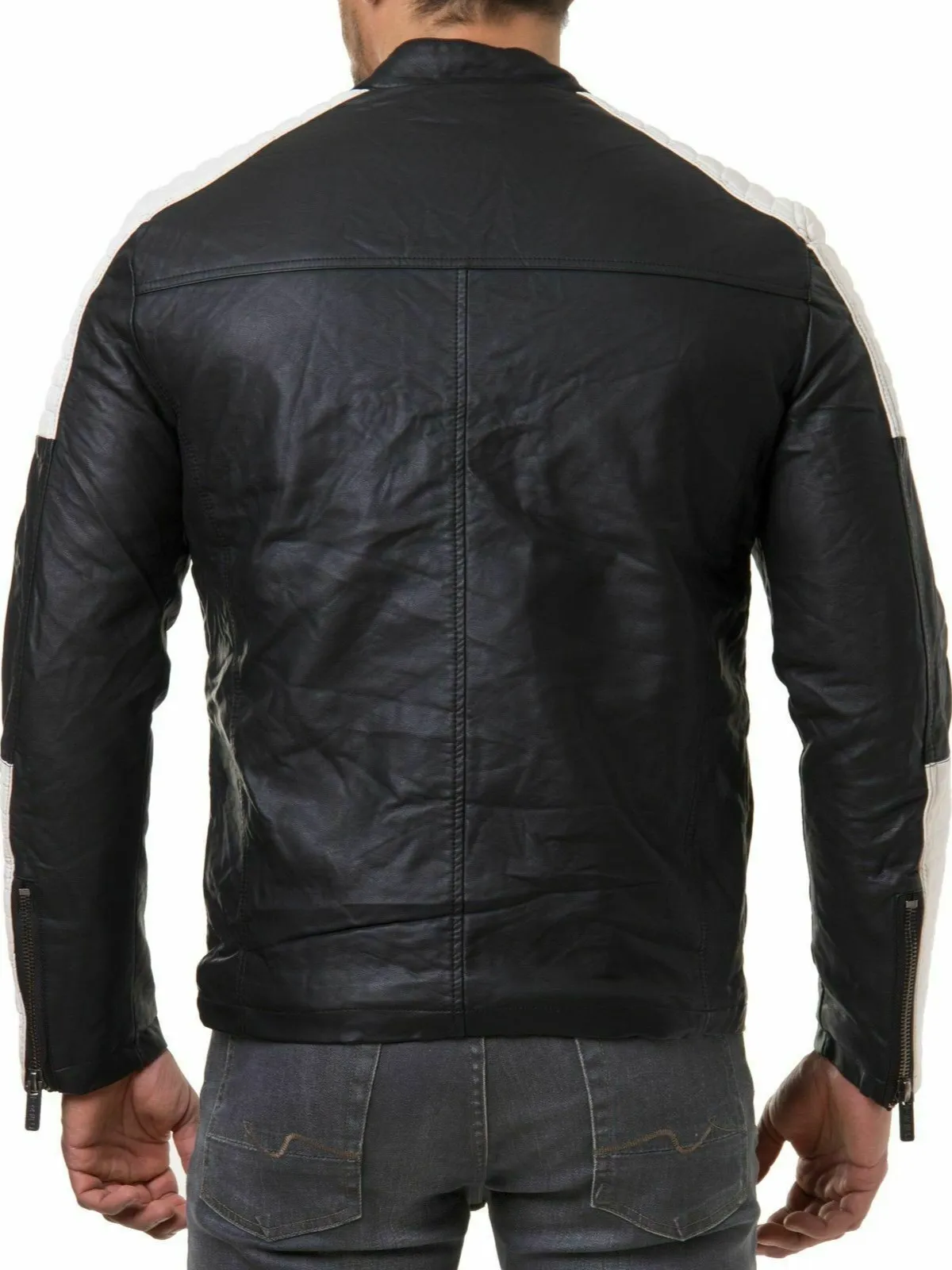 Cooper Biker Style Leather Jacket