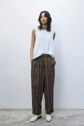 Cordera - Checkered Masculine Pants