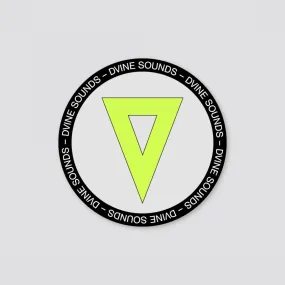 DVINE Sounds Logo Circle Sticker