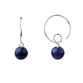 Earring | Open Loop | Sodalite