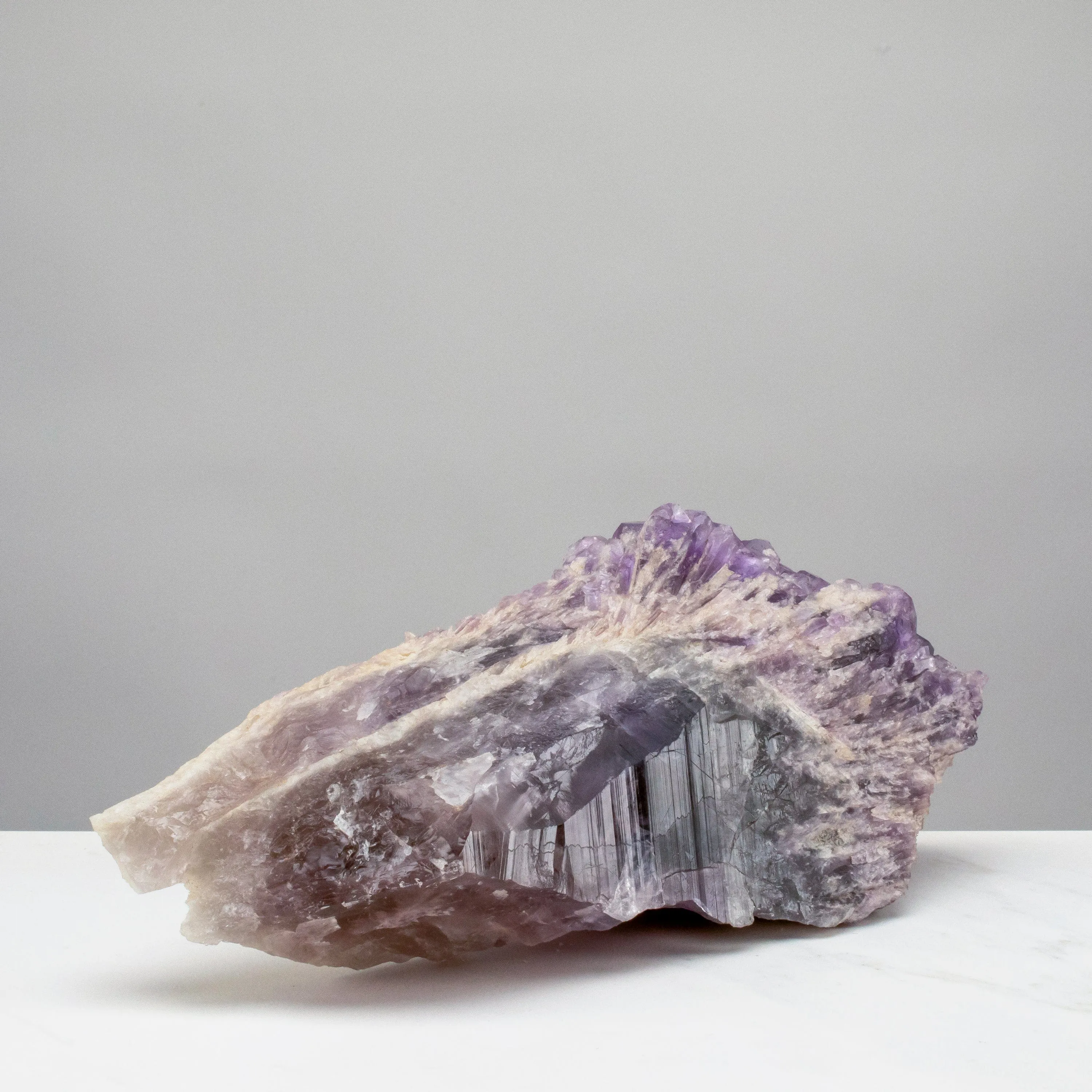 Elestial Amethyst Cluster Point from Brazil - 6.2lbs / 12