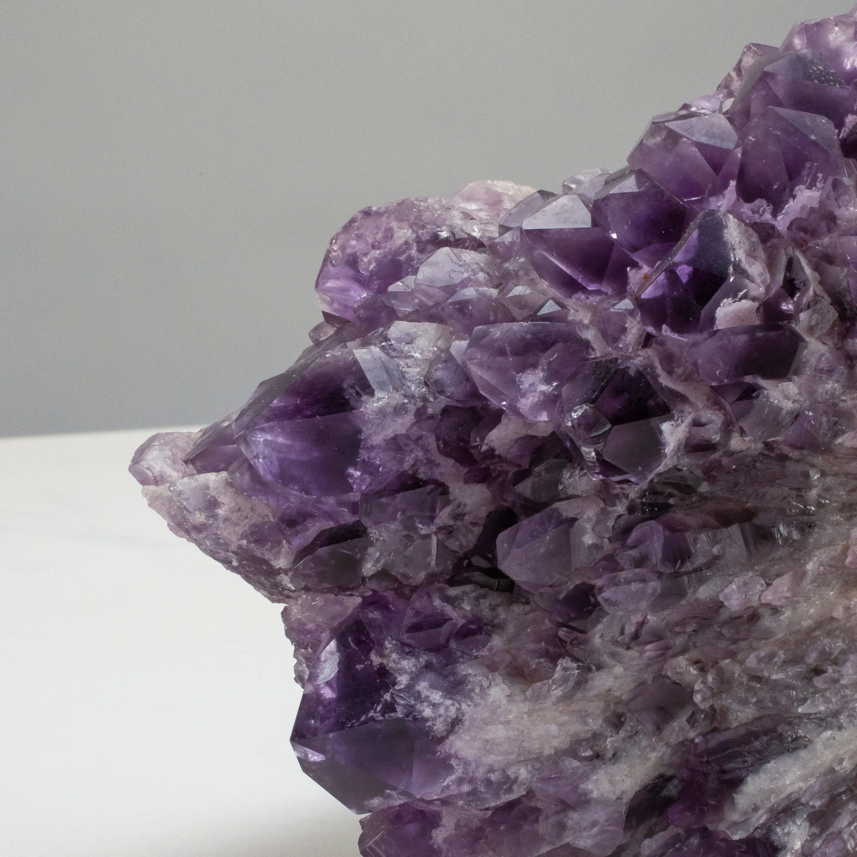 Elestial Amethyst Cluster Point from Brazil - 6.2lbs / 12