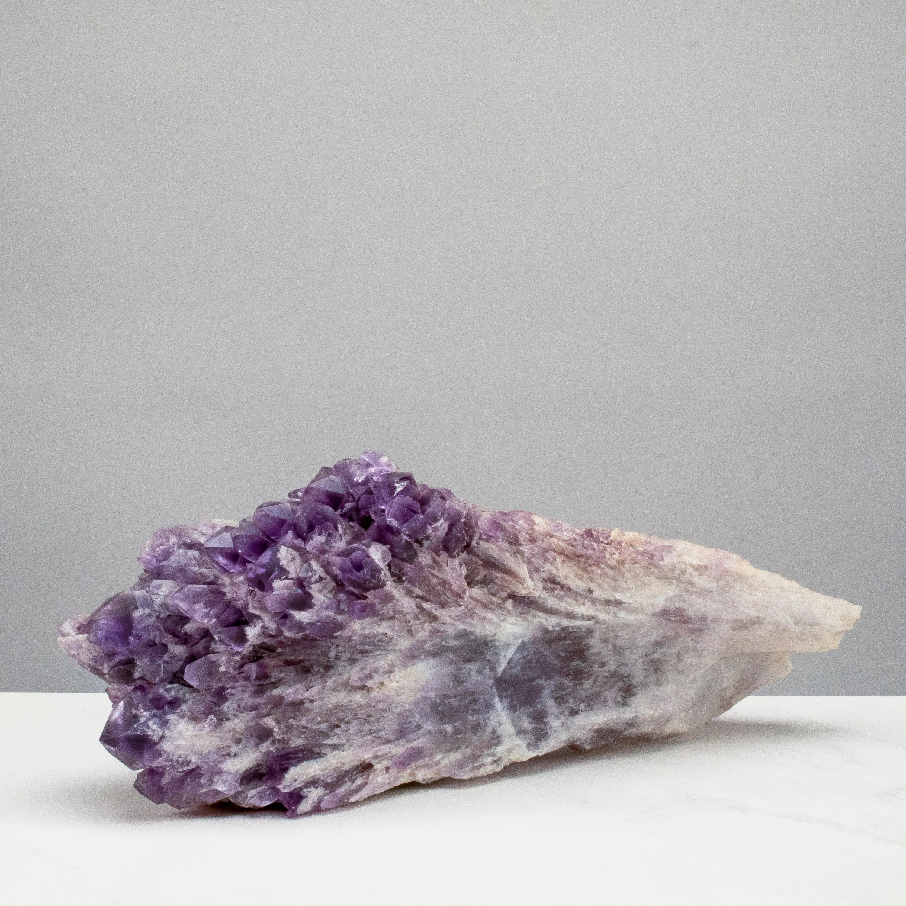 Elestial Amethyst Cluster Point from Brazil - 6.2lbs / 12