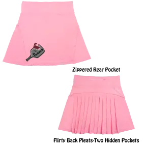 Fear The Paddle | Women's Flirty Pickleball Skort