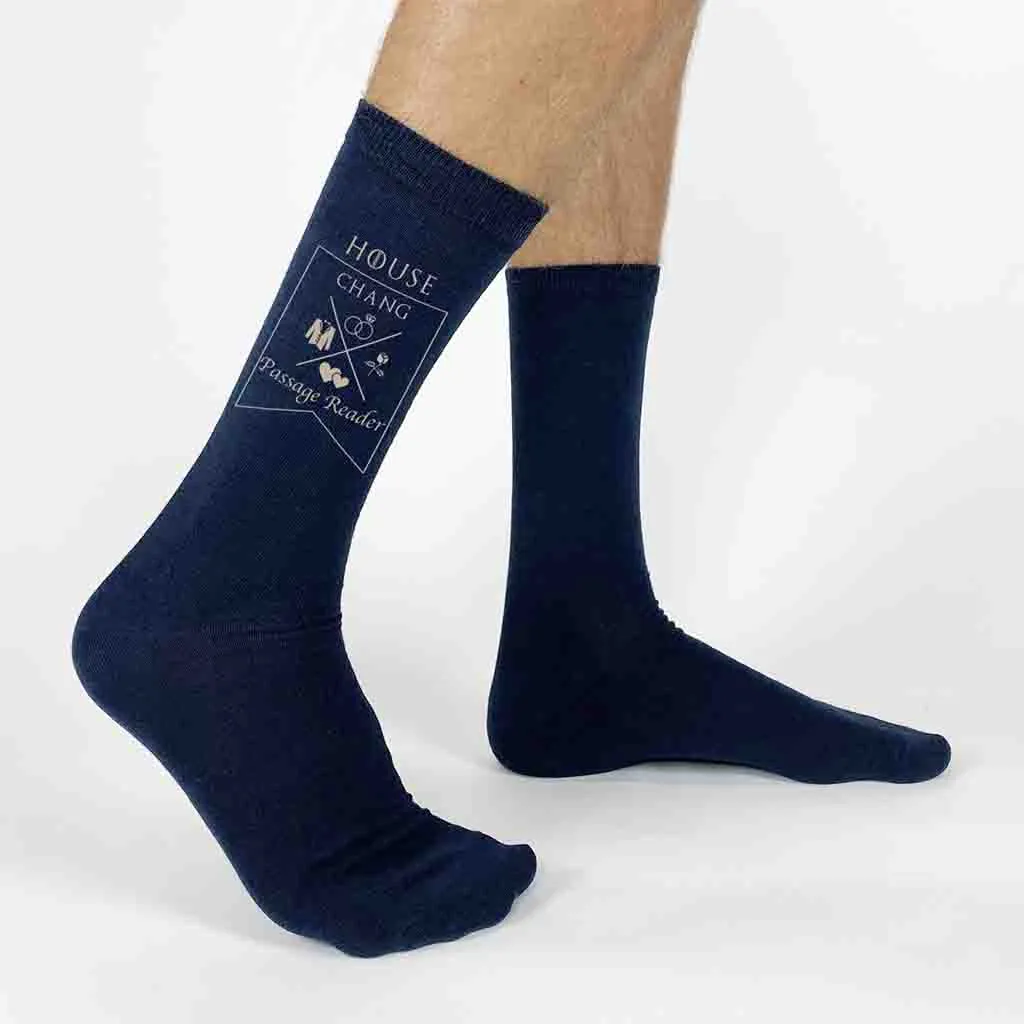 Game of Thrones Inspired Groomsmen Wedding Socks