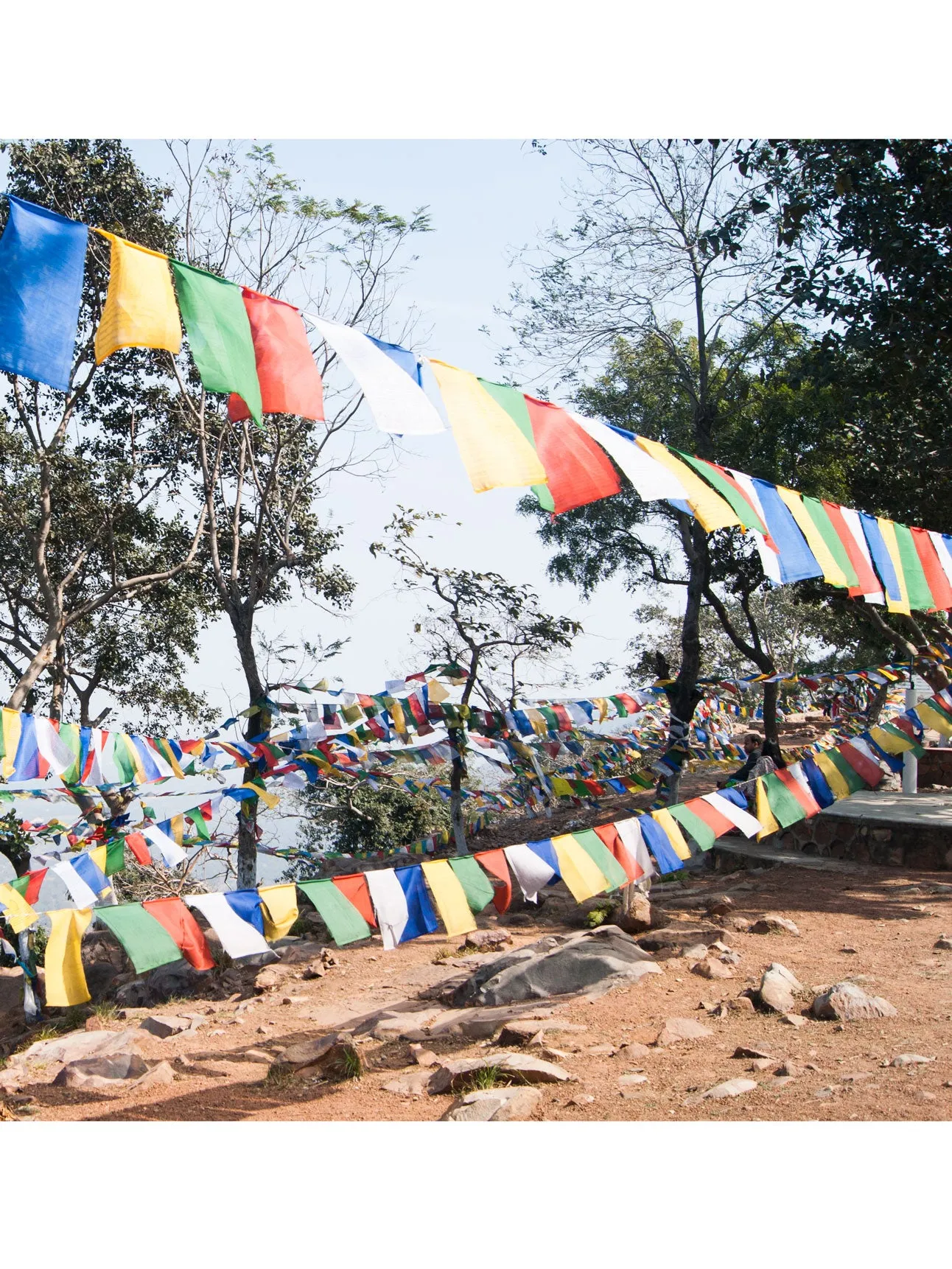 Green Tara Tibetan Prayer Flags