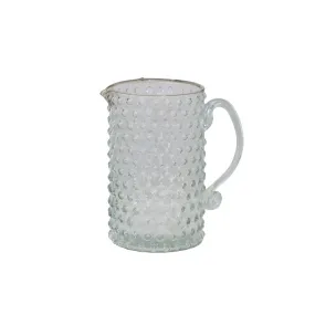 HOBNAIL GLASS PITCHER