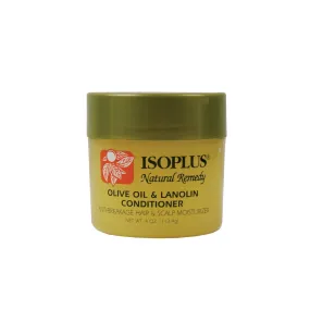 ISOPLUS | Olive Oil & Lanolin Hair & Scalp Conditioner 4oz