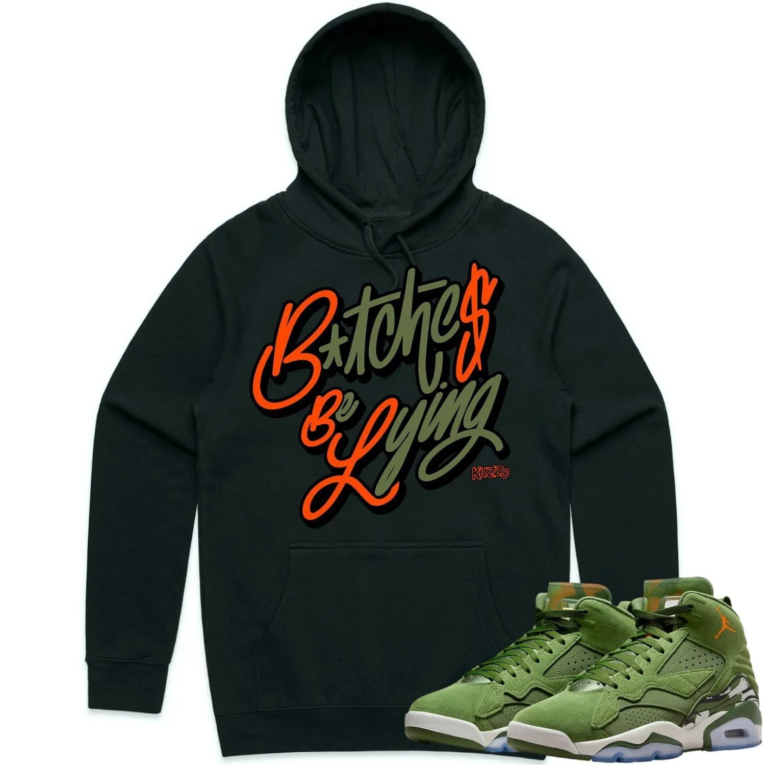 Jordan MVP Olive Sky J Hoodie to Match - CELADON BBL