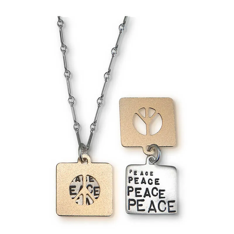 Kathy Bransfield Peace Necklace