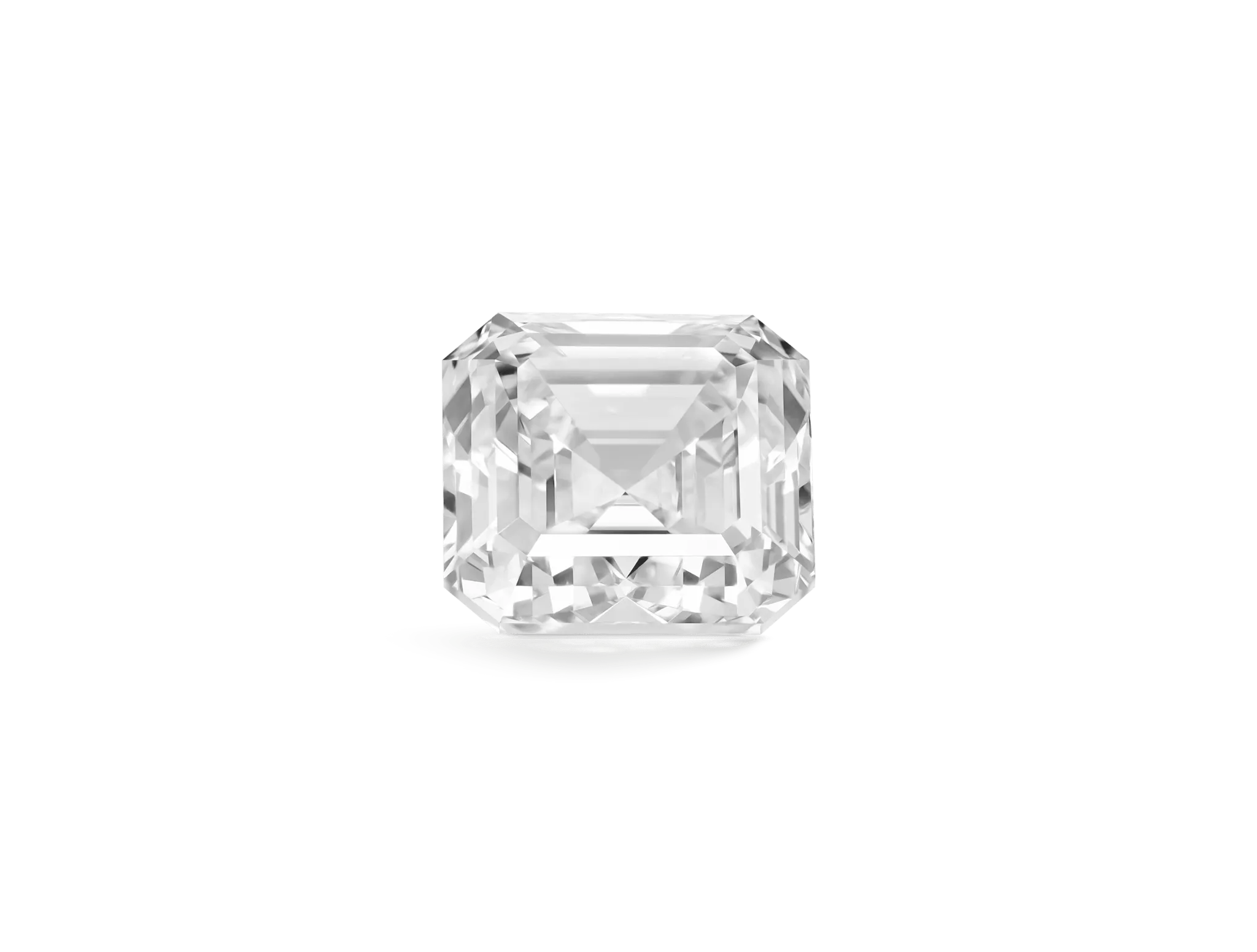 Lab-Grown Loose 2ct. Asscher Cut Diamond | White