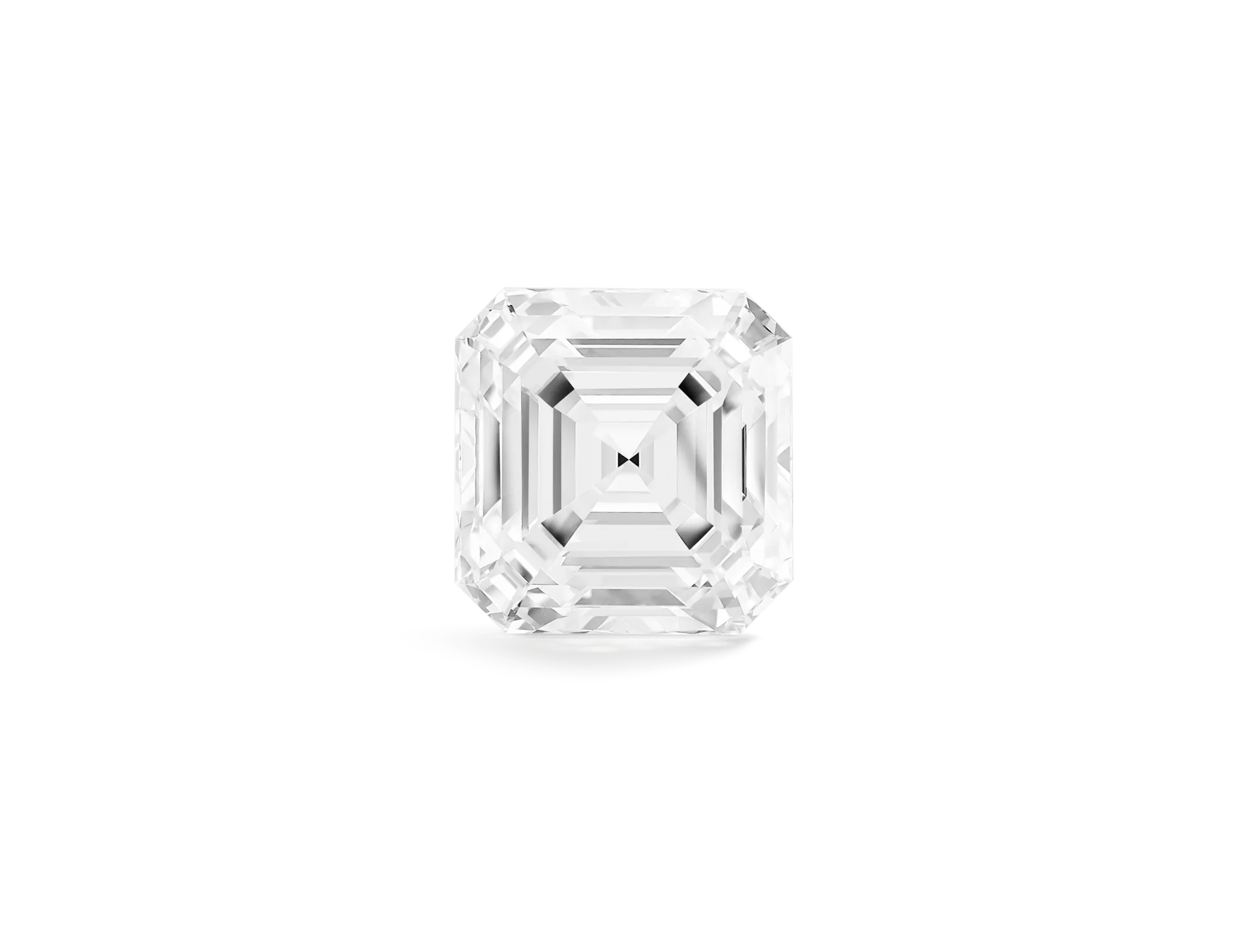 Lab-Grown Loose 2ct. Asscher Cut Diamond | White